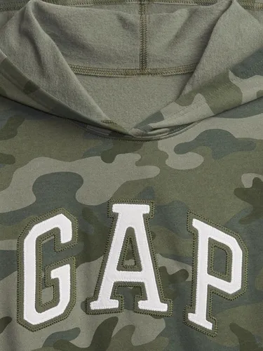 Poleron Mujer Gap Logo Gap Clasico Sin Cierre Verde Cuotas sin
