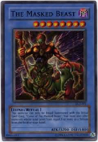 La Bestia Enmascarada Super Raro Yugioh