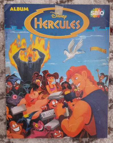 .- Album Hercules Disney Salo Incompleto Pegado