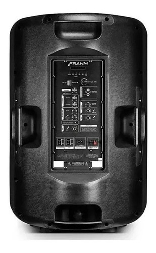 Imagem 2 de 3 de Caixa De Som Amplificada Frahm Cmf15 Ativa + Suporte + Mic
