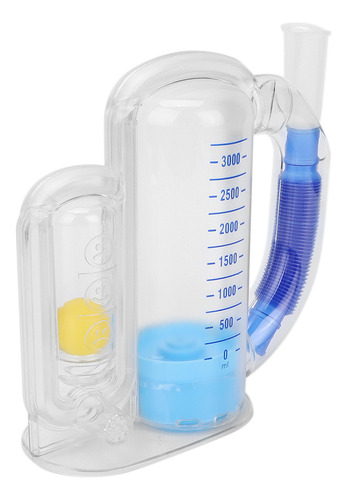 Ejercitador De Respiración Con Espirometría De 3000 Ml, Lung
