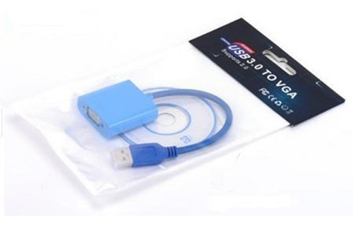 Imagen 4 de 7 de Cable Adaptador Usb 3.0 A Vga Conversor Nuevo Local 1 Junta