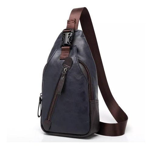 Morral Mochila Canguro Crossbody Cuero Importado Elegante