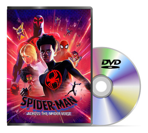 Dvd Spiderman A Traves Del Spider-verso (2023)