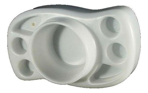 Bar Flutuante Piscina Termico Aquabar Mesa Para Piscina Cor Branco
