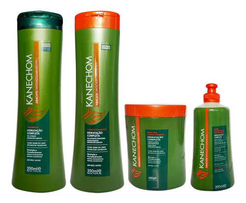 Kanechom Shampoo +acondicionador +tratamiento +crema Peinar