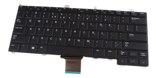 Teclado De Repuesto Para Latitude 12 7000 E7240 E7440 -