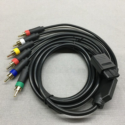Cabo Rgb/rgbs Para Consoles De Vídeo N64 Sfc Snes Ngc Compo