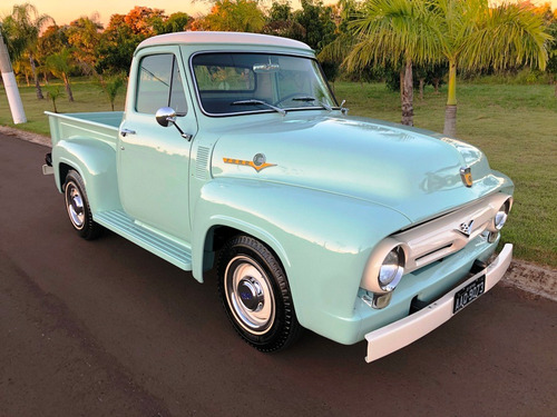 Ford F100 V8 1958 Nao É Dodge Maverick Mustang Aceito Troca