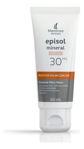 Episol Color Protetor Solar Facial Fps 30 60ml