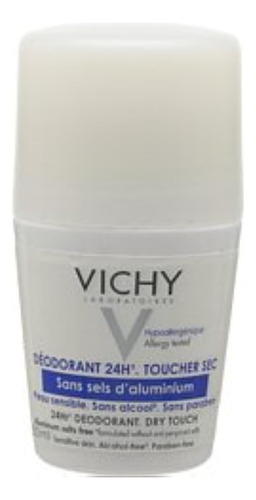 Desodorante Vichy 24 Horas Dry-touch Roll-on 50 Ml Sin Alumi