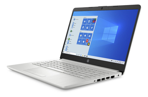 Imagen 3 de 5 de Ultrabook HP 14-dk1022wm natural silver 14", AMD Ryzen 3 3250U 4GB de RAM 128GB SSD, AMD Radeon Vega 3 1366x768px Windows 10 Home