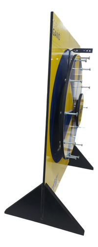 Ruleta De La Fortuna De Mostrador Con Estructura Publicidad