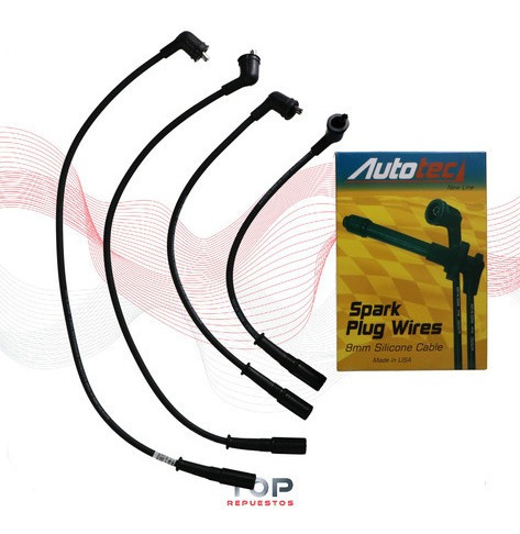 Cables De Bujia Fiat Punto Smart 1.2 16 Val 176b9000 96/98