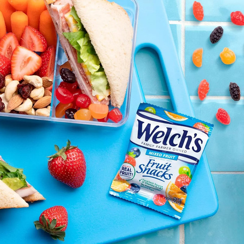 Welch's Gomitas Hechas Con Fruta Natural 66pzs De 22.7g Msi