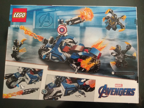 Lego Marvel Avengers Captain America Outriders Attack 98 (Usado)