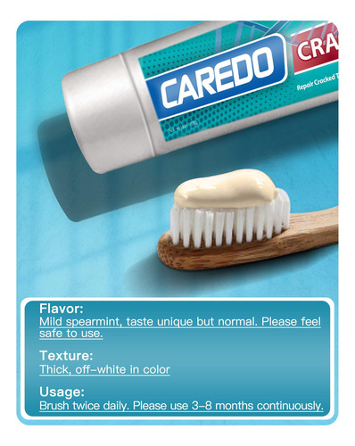 Pasta De Dientes Curativa Sensible Para Esmalte Ews