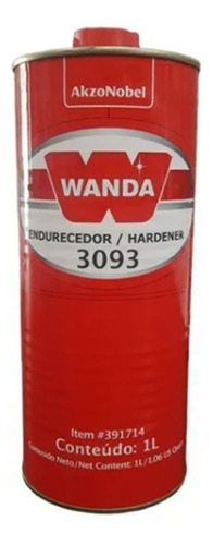 Endurecedor 3093 Wanda Catalisador 1 Litro - 1 Unidade