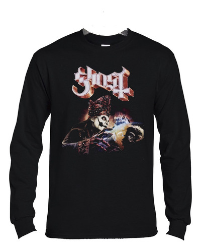 Polera Ml Ghost En Chile 2023 Tour Metal Abominatron