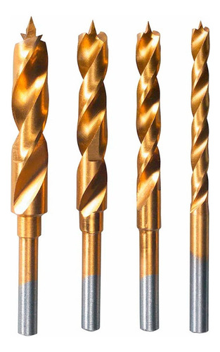 Kit 4 Brocas Dremel Con Punta De Hélice para madera ( DR 631)