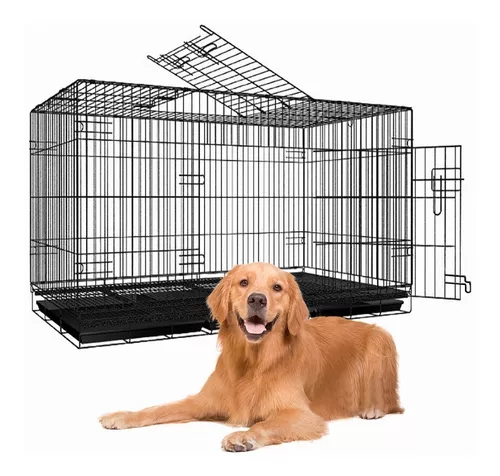 Jaulas Metálicas plegables altamente resistentes para perros pequeños y  grandes, comprar jaula para perro barata, venta jaulas resistentes perros