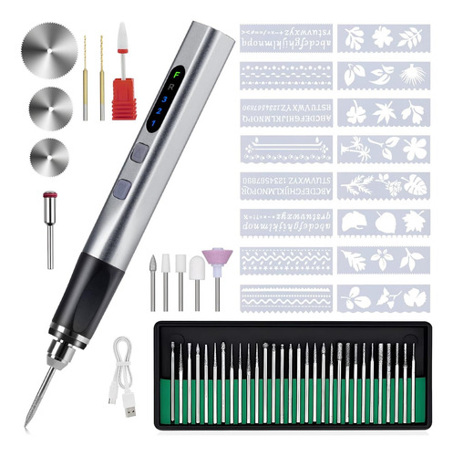 [rotación De Doble Dirección Pro] Grabado Eléctrico Pen Con
