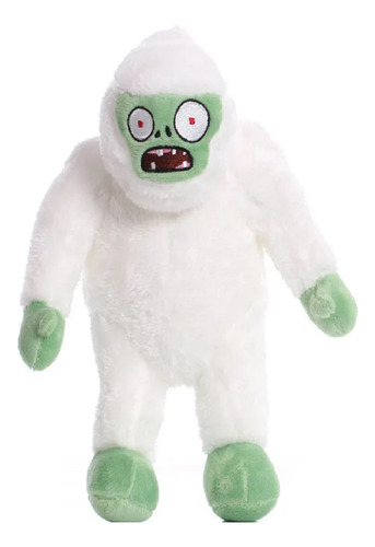 Plantas Vs Zombie Yety Bufon Playa Clasico- Set 4 Peluches