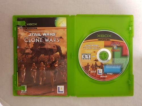 Star Wars The Clone Wars / Tetris Worlds Xbox (Usado)