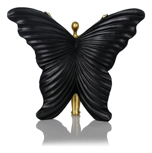 Estatua De Hadas Negras Resina Decoración Mesa Hogar