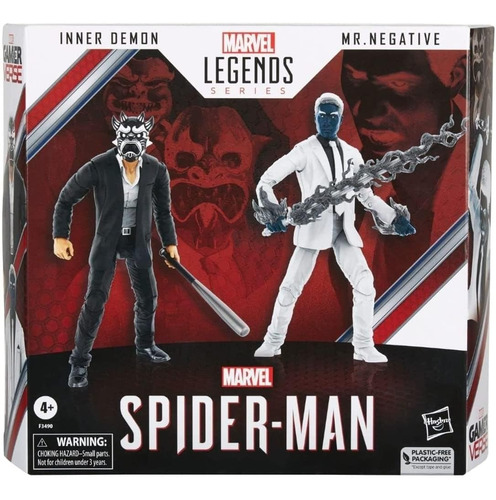 Figura Inner Demon Y Mr. Negative Marvel Legends Spiderman