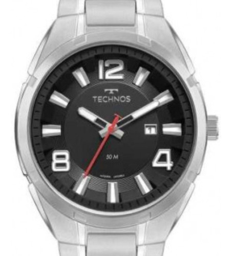 Relógio Technos Masculino Analógico Steel Prata 2117lcz/1p