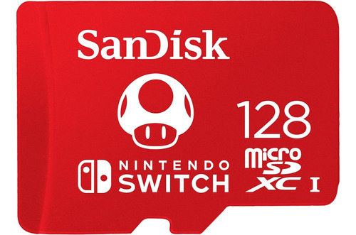 Sandisk Tarjeta De Memoria Nintendo Switch Microsdxc128gb 