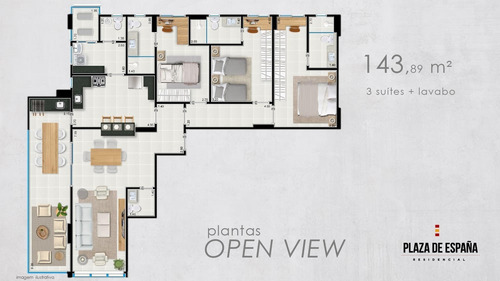 Lançamento Alto Padrao No Nova Aliança, Plaza De Espana, 3 Suites, Lavabo, Varanda Gourmet Em 143 M2 Com Lazer Completo - Ap02195 - 68408723