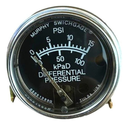 Manômetro Diferencial De 0 Á 15 Psi C/acessórios Schulz