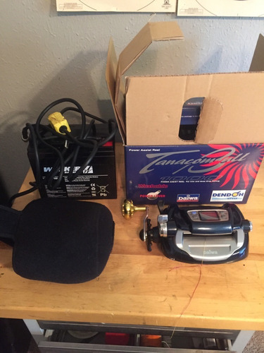 Imagen 1 de 2 de Daiwa Tanacom 1000 Big Game Electric Fishing Reel Battery
