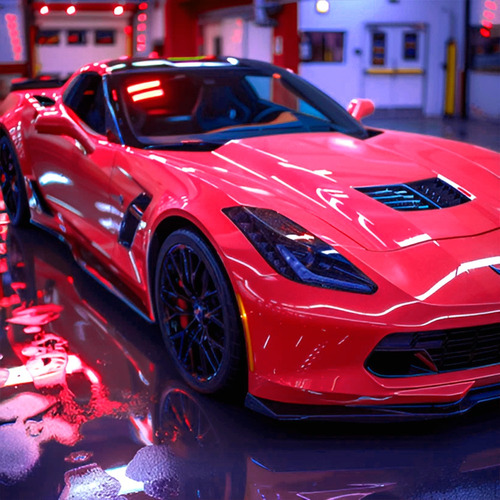 Vinil Automotriz Full Wrap De Textura Glossy 1.52x18 Mts Color Glossy Watermelon Pink