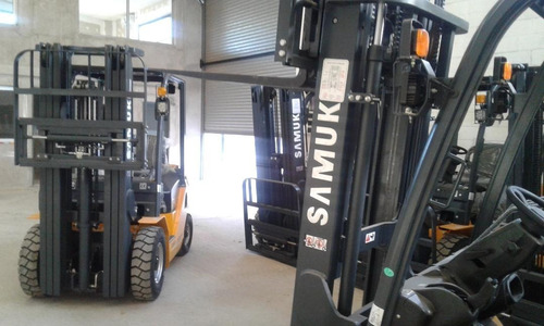 Imagen 8 de 15 de Autoelevador Samuk 1.8 Toneladas Torre Triple 4.80 Mts.
