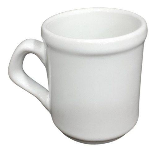 Imagen 3 de 8 de Jarrito Cafe Doble Pocillo Taza Porcelana Blanca X12 Uni.