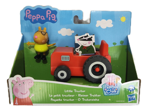 Pequeño Tractor Peppa Pig Figura Y Vehículo 