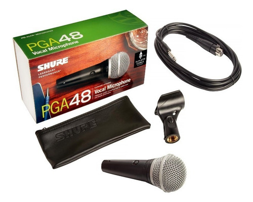 Shure Microfono Profesional Pga48 Qtr 2 Piezas