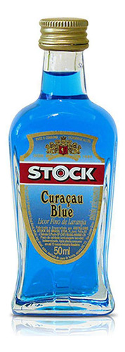 Mini Licor Stock Curacau Blue 50ml