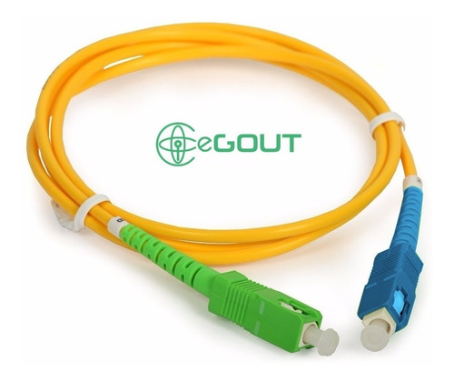 Cable Patch Cord Fibra Óptica Sc/apc-sc/upc 5mts