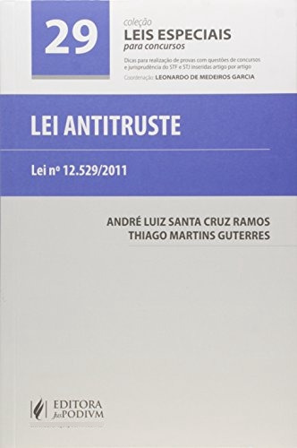 Libro Lei Antitruste Vol 29 Coleção Leis Especiais Para Conc