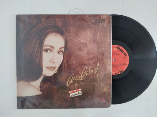 Ana Gabriel Quién Como Tú Lp Cbs Colombia 1990