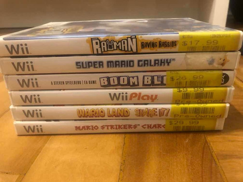 Jogos De Wii- Usados Em Ótimo Estado 85 Reais Cada