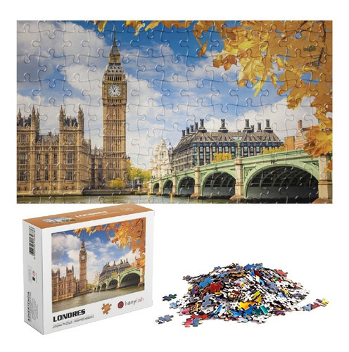 Rompecabezas Puzzle Foto De Londres 1000 Piezas