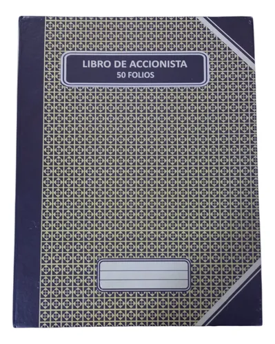 Libro De Accionista 50 Folios