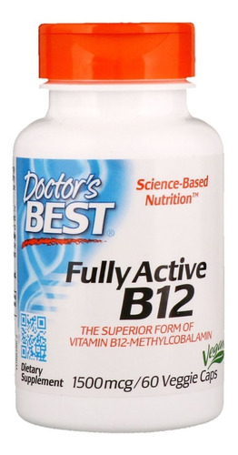 Vitamina B12 1500mg / 60 Unidades 