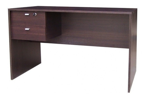 Imagen 2 de 2 de Escritorio Platinum 502 melamina de 1.2m x 0.74m x 0.7m tabaco