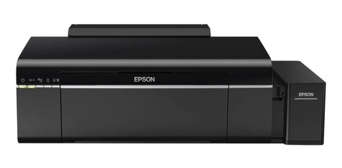 Imagen 1 de 4 de Impresora a color  fotográfica Epson EcoTank L805 con wifi negra 110V